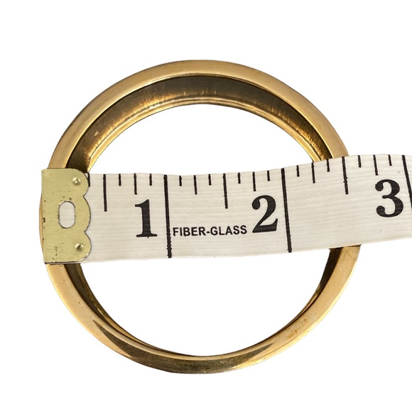 Vintage -  Pink and Gold Tone Open Hinge Barbiecore Bracelet - Picture 5 of 7